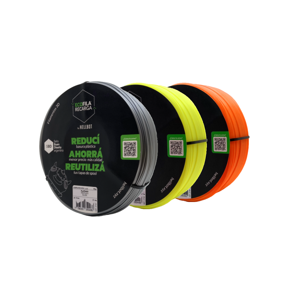 Hellbot Pla Recarga x 1 Kg