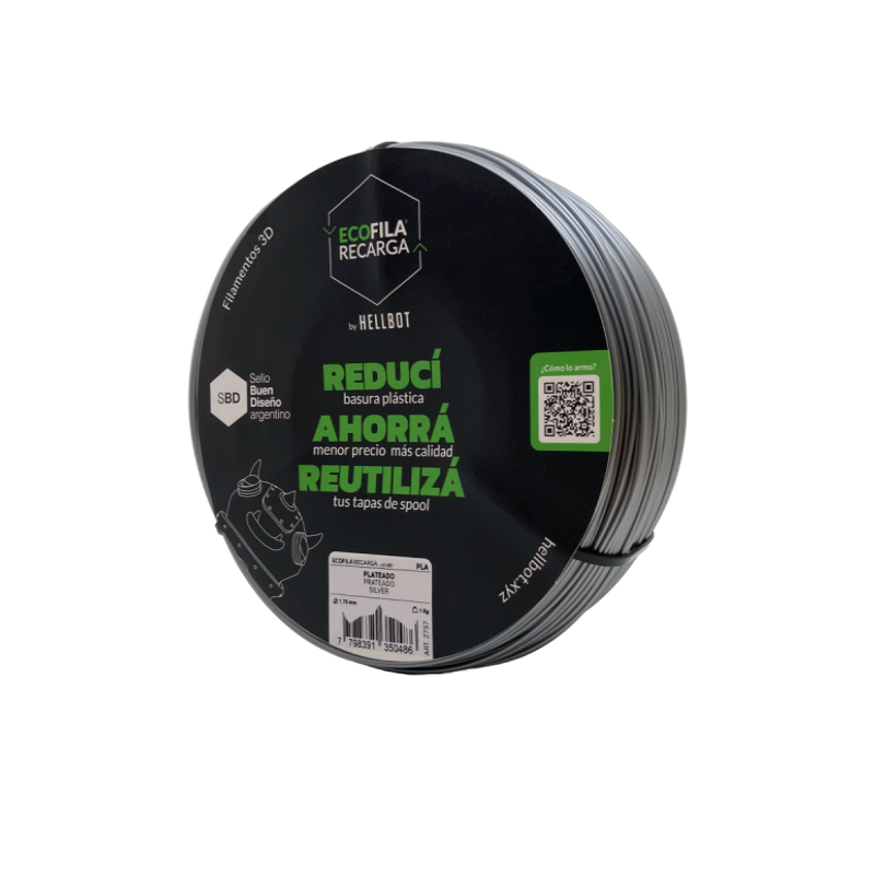 Plateado Recarga x 1 Kg