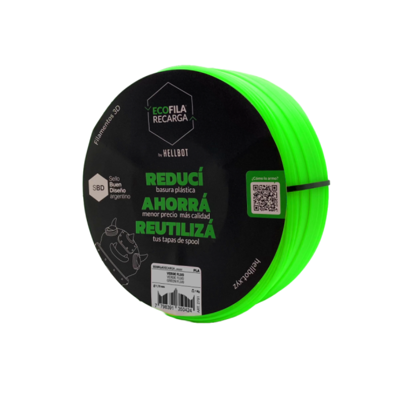 Verde Fluo Recarga x 1 Kg