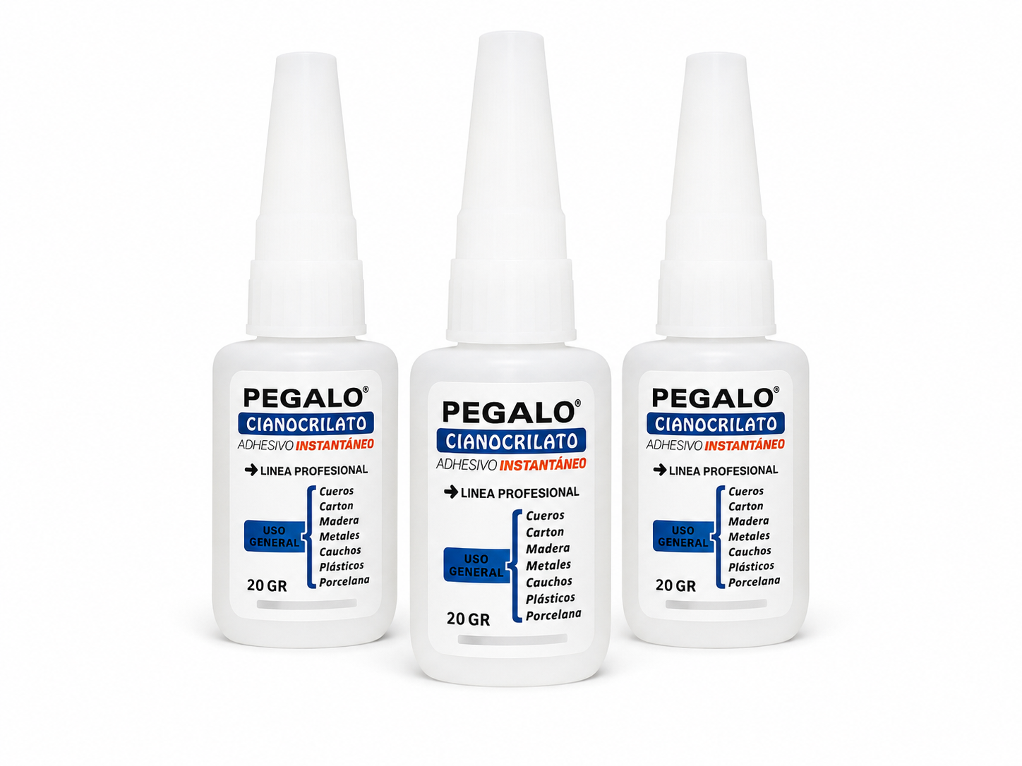 Adhesivo instantáneo profesional x 20 gr
